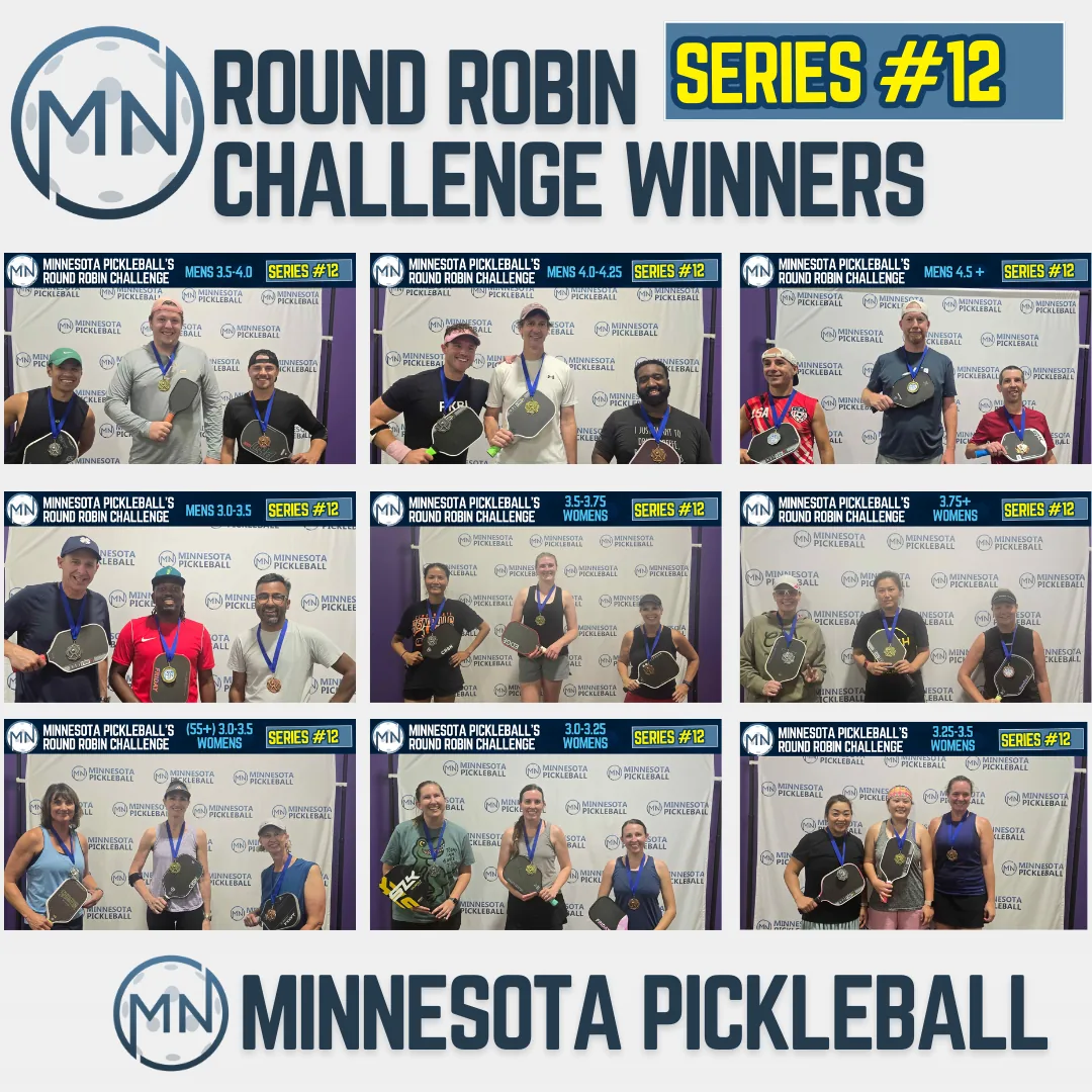 Minnesota Pickleball's Round Robin Challenge Series #012 - Minnesota Pickleball Tournament