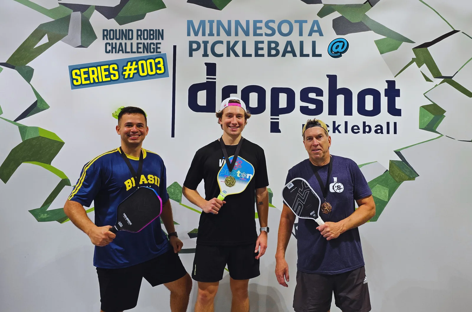 Minnesota Pickleball's Round Robin Challenge Series #003 Minnesota Pickleball medalists