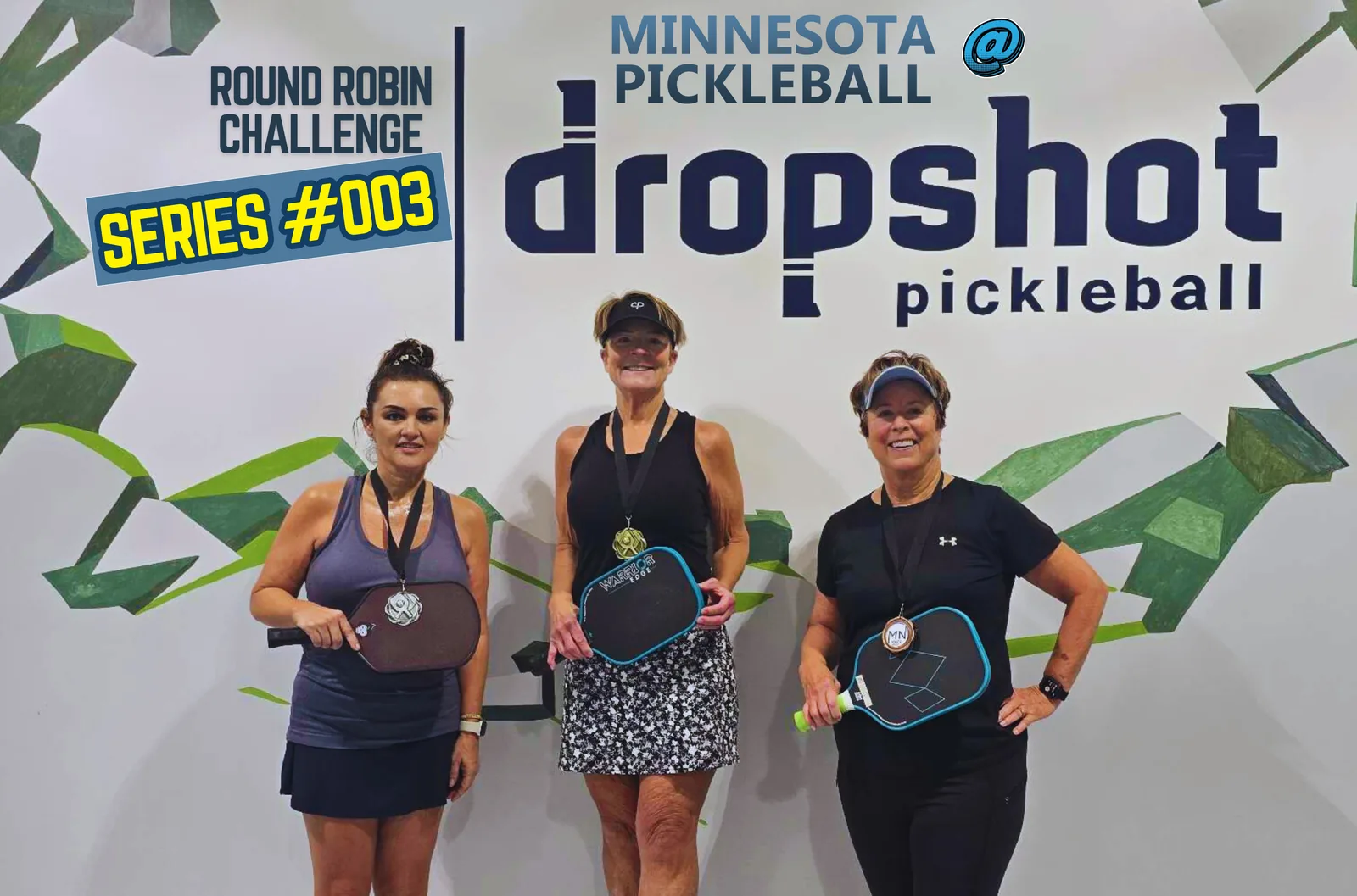 Minnesota Pickleball's Round Robin Challenge Series #003 Minnesota Pickleball medalists