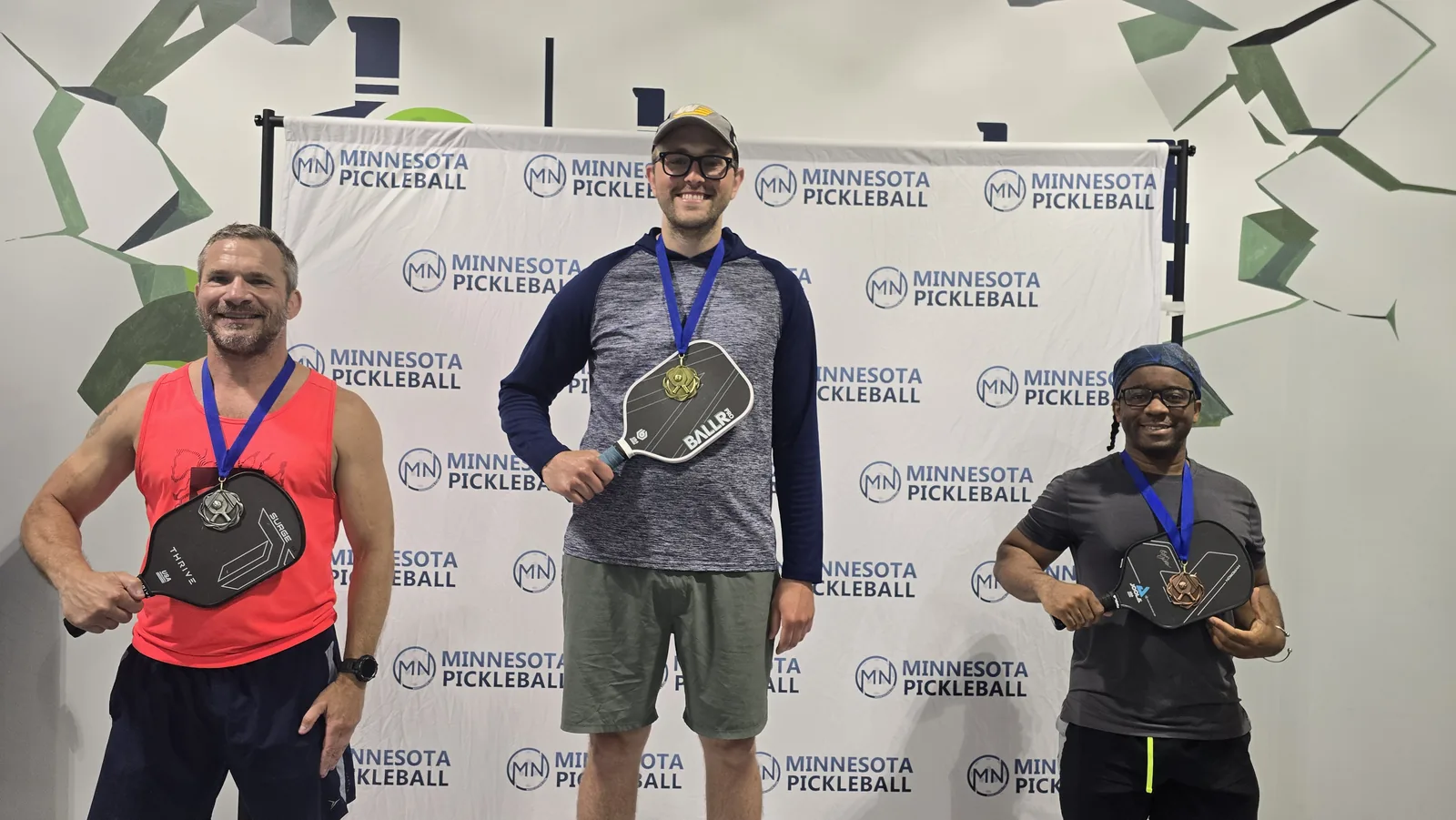 Minnesota Pickleball's Round Robin Challenge Series #009 Minnesota Pickleball medalists