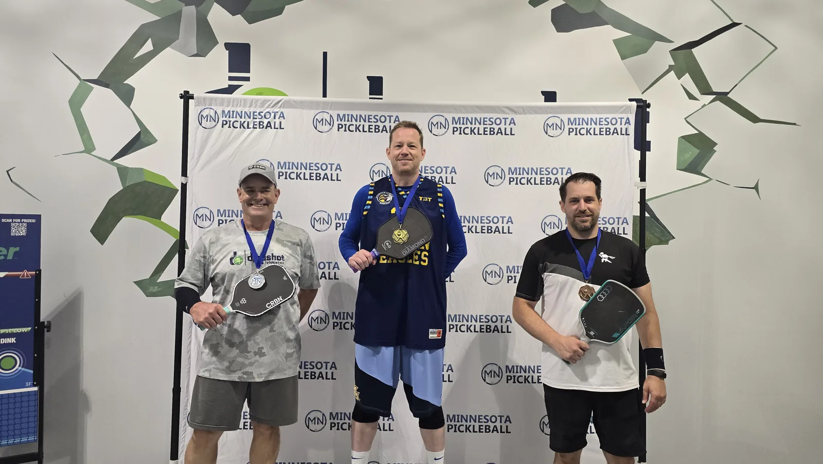 Minnesota Pickleball's Round Robin Challenge Series #009 Minnesota Pickleball medalists
