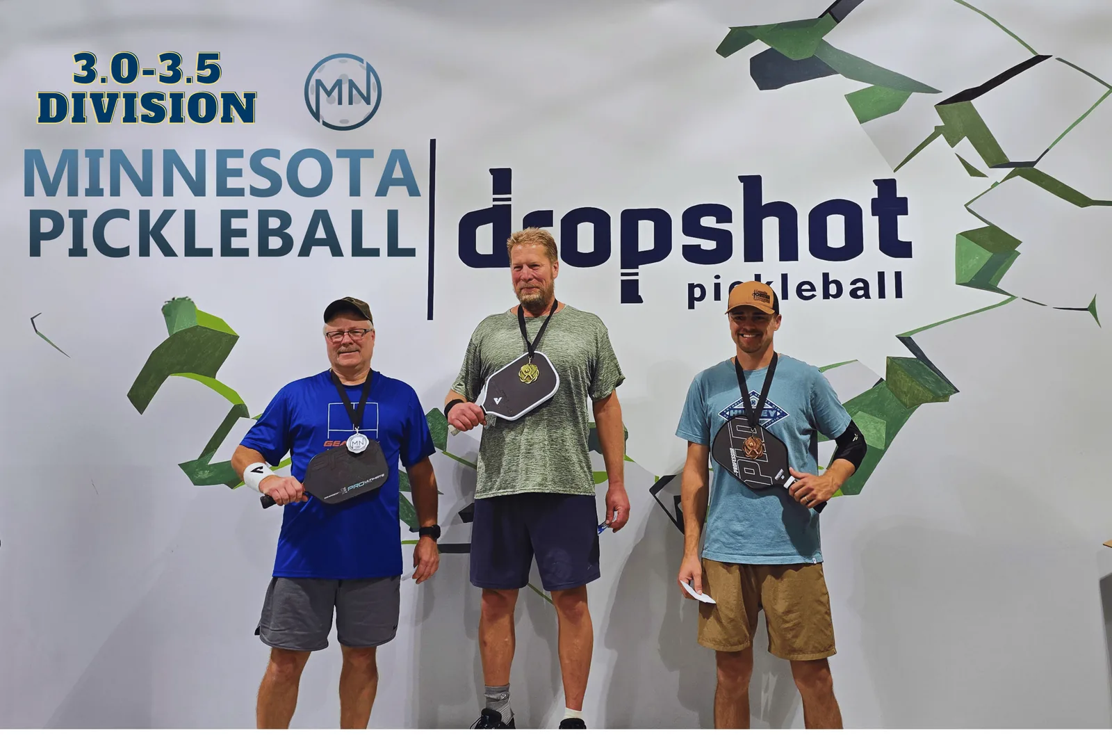 Minnesota Pickleball's Round Robin Challenge Series #002 Minnesota Pickleball medalists