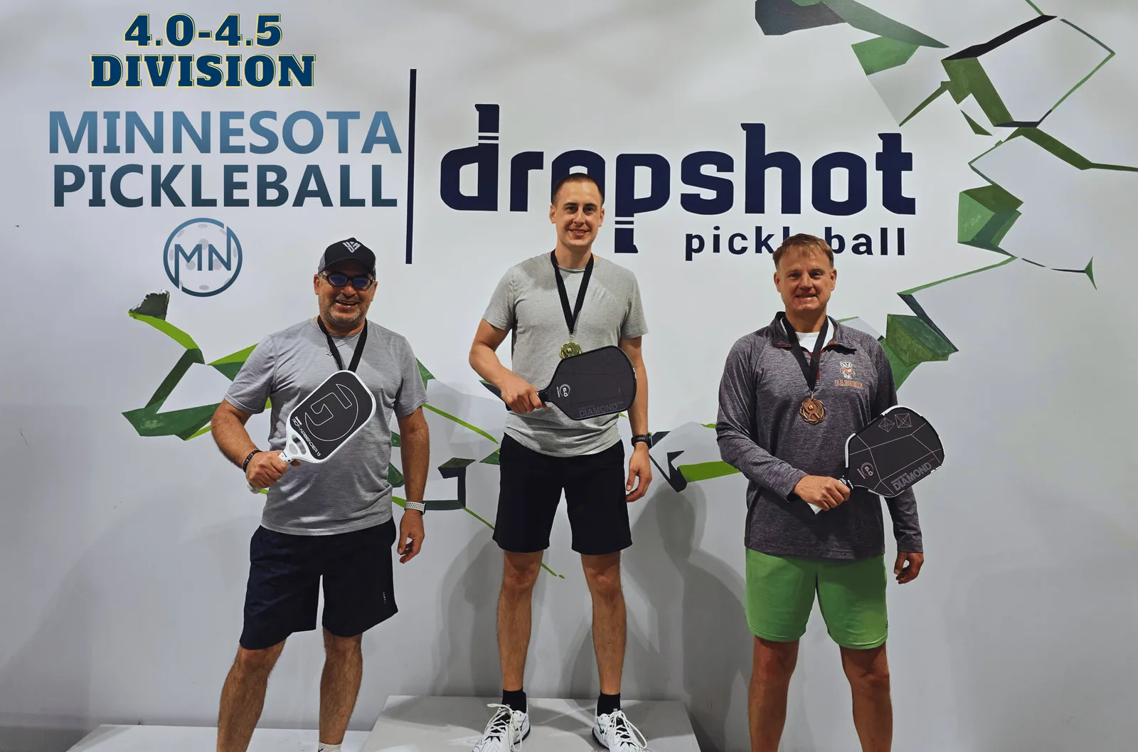 Minnesota Pickleball's Round Robin Challenge Series #002 Minnesota Pickleball medalists