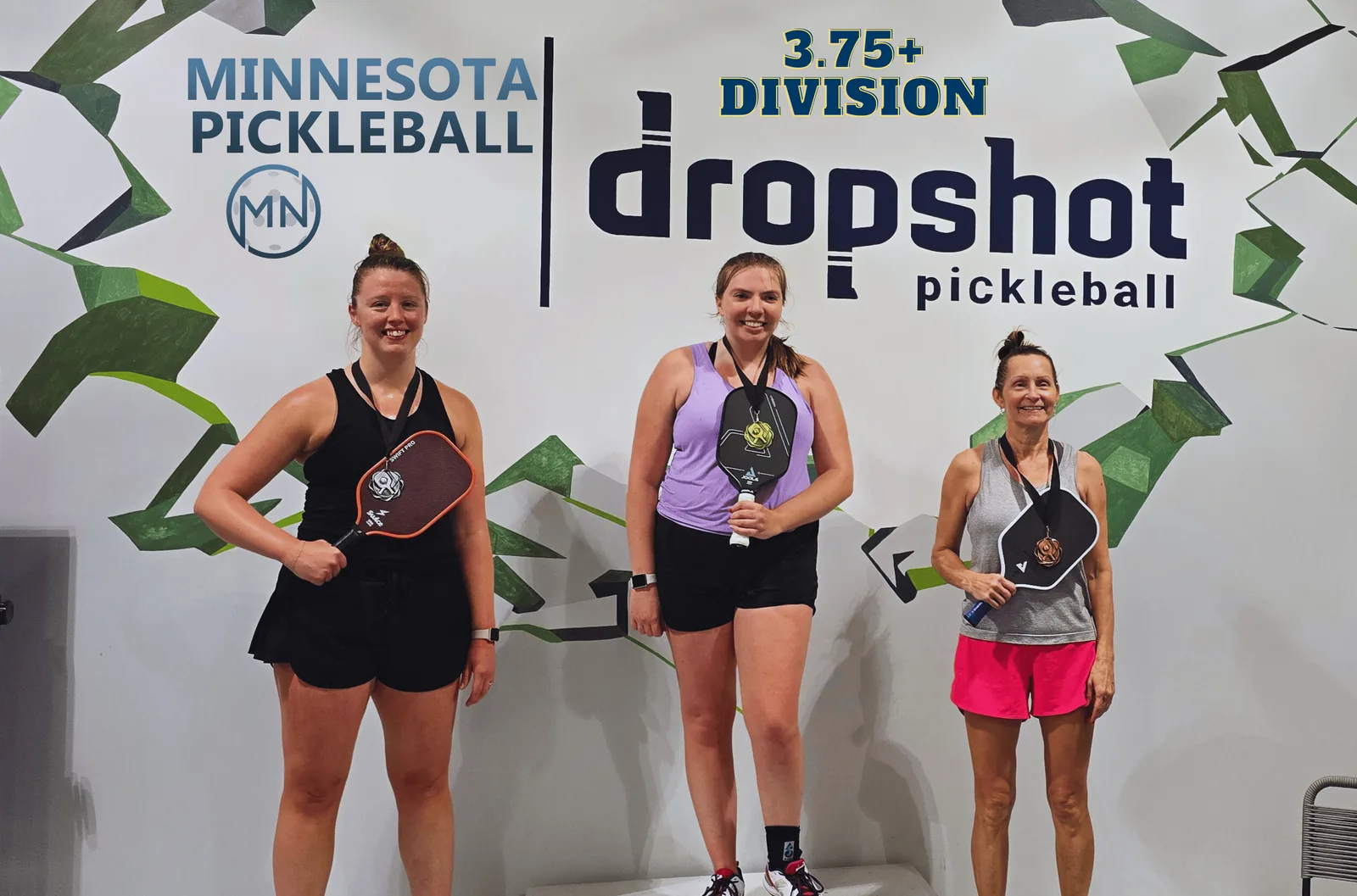 Minnesota Pickleball's Round Robin Challenge Series #002 Minnesota Pickleball medalists