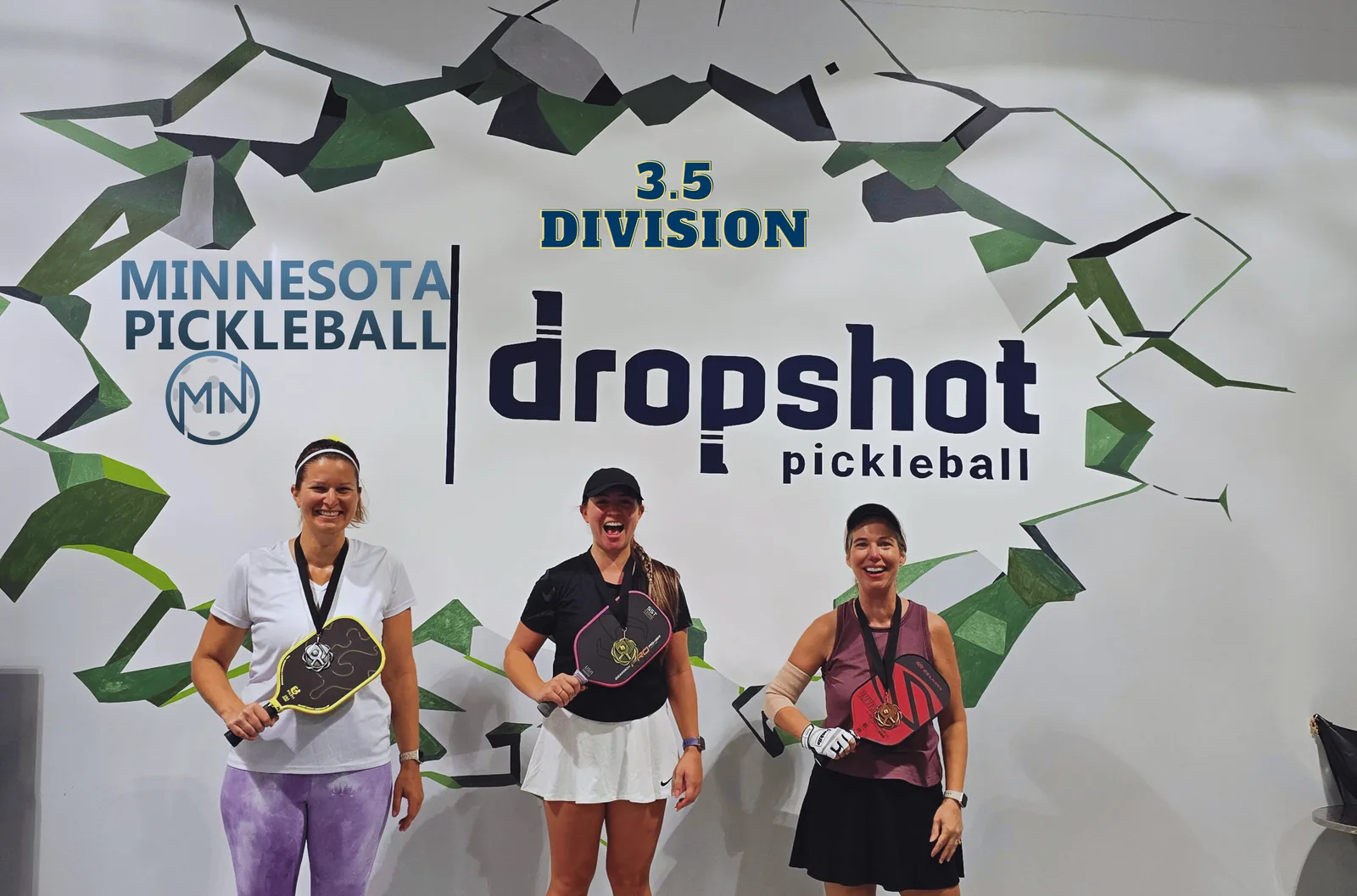 Minnesota Pickleball's Round Robin Challenge Series #002 Minnesota Pickleball medalists