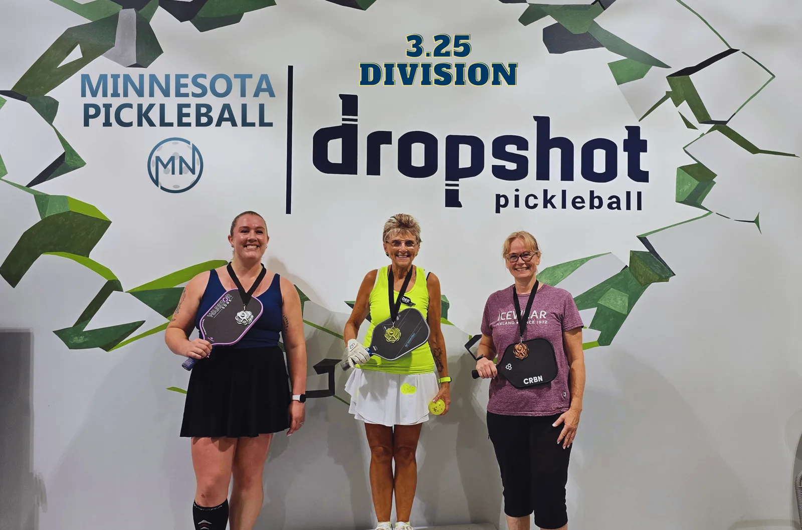 Minnesota Pickleball's Round Robin Challenge Series #002 Minnesota Pickleball medalists
