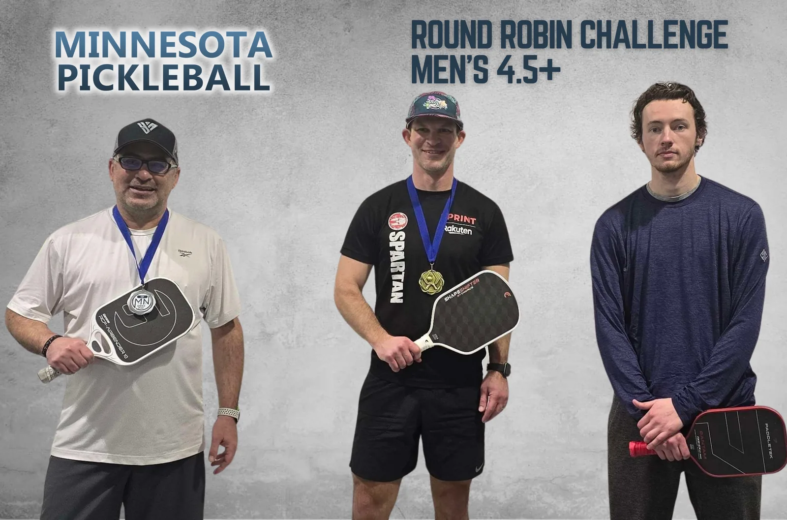 Minnesota Pickleball's Round Robin Challenge Series #006 Minnesota Pickleball medalists