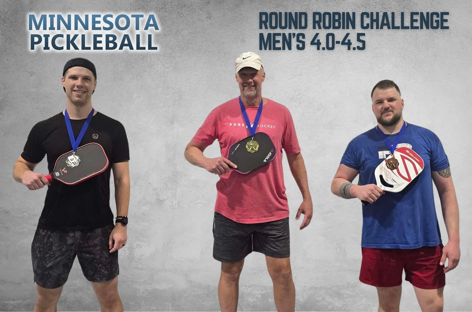 Minnesota Pickleball's Round Robin Challenge Series #006 Minnesota Pickleball medalists
