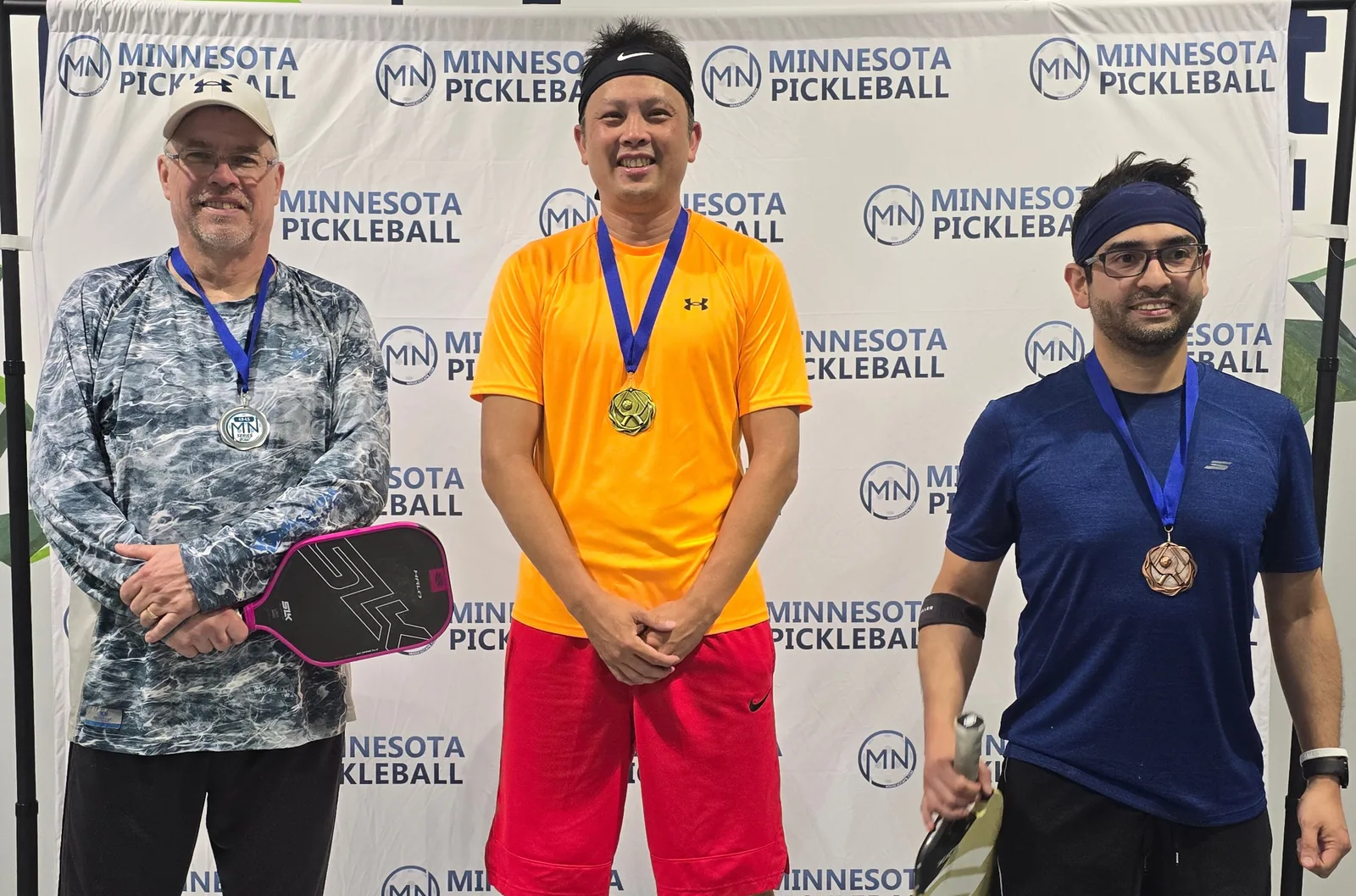 Minnesota Pickleball's Round Robin Challenge Series #007 Minnesota Pickleball medalists