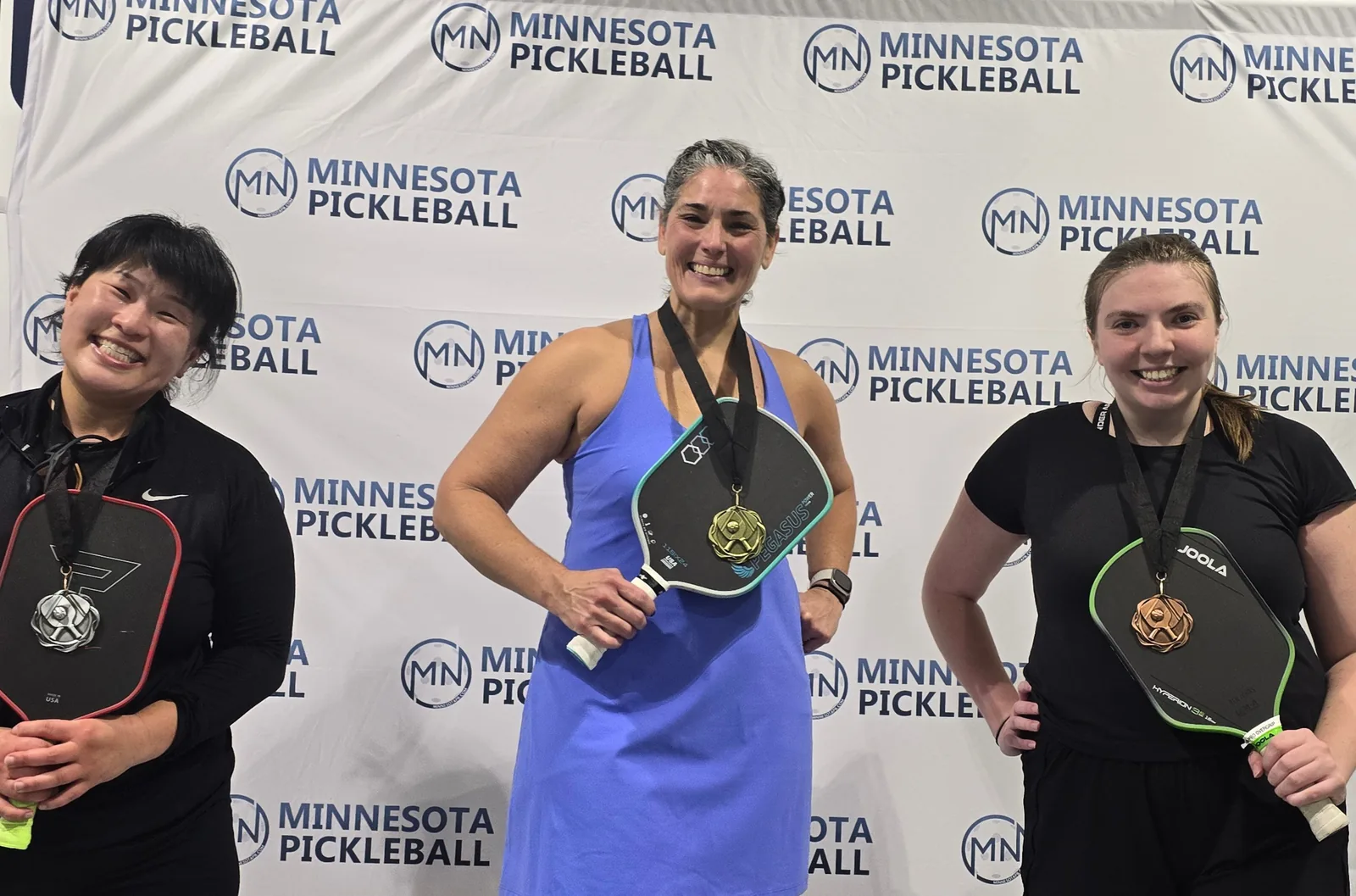 Minnesota Pickleball's Round Robin Challenge Series #007 Minnesota Pickleball medalists