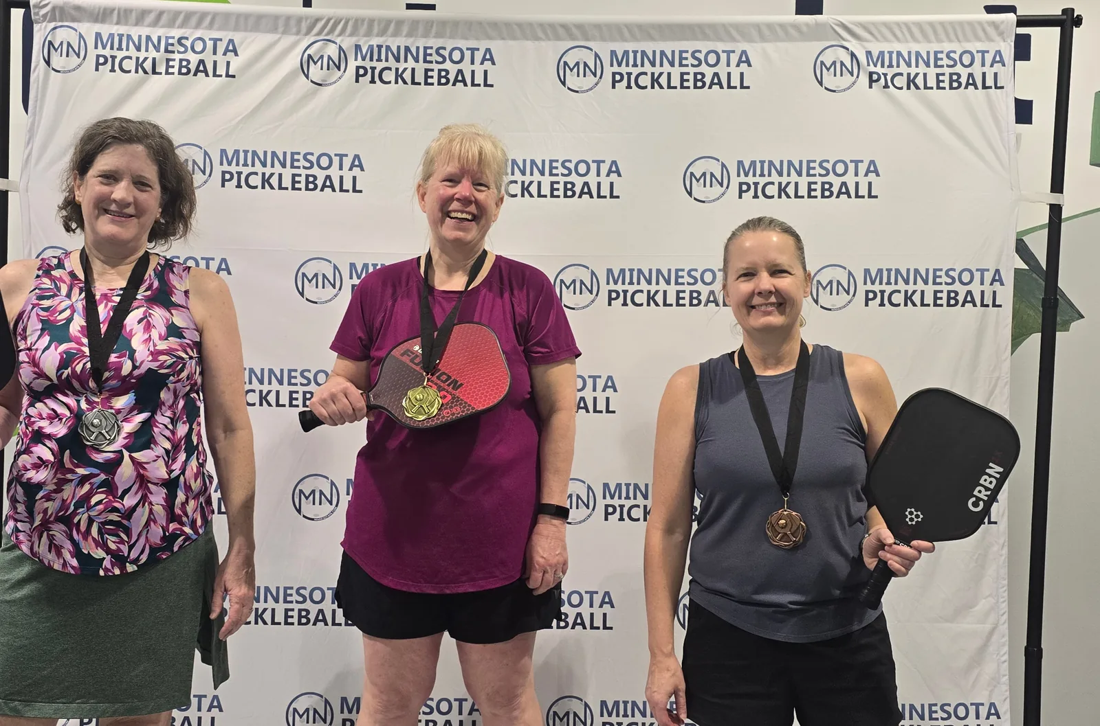 Minnesota Pickleball's Round Robin Challenge Series #007 Minnesota Pickleball medalists