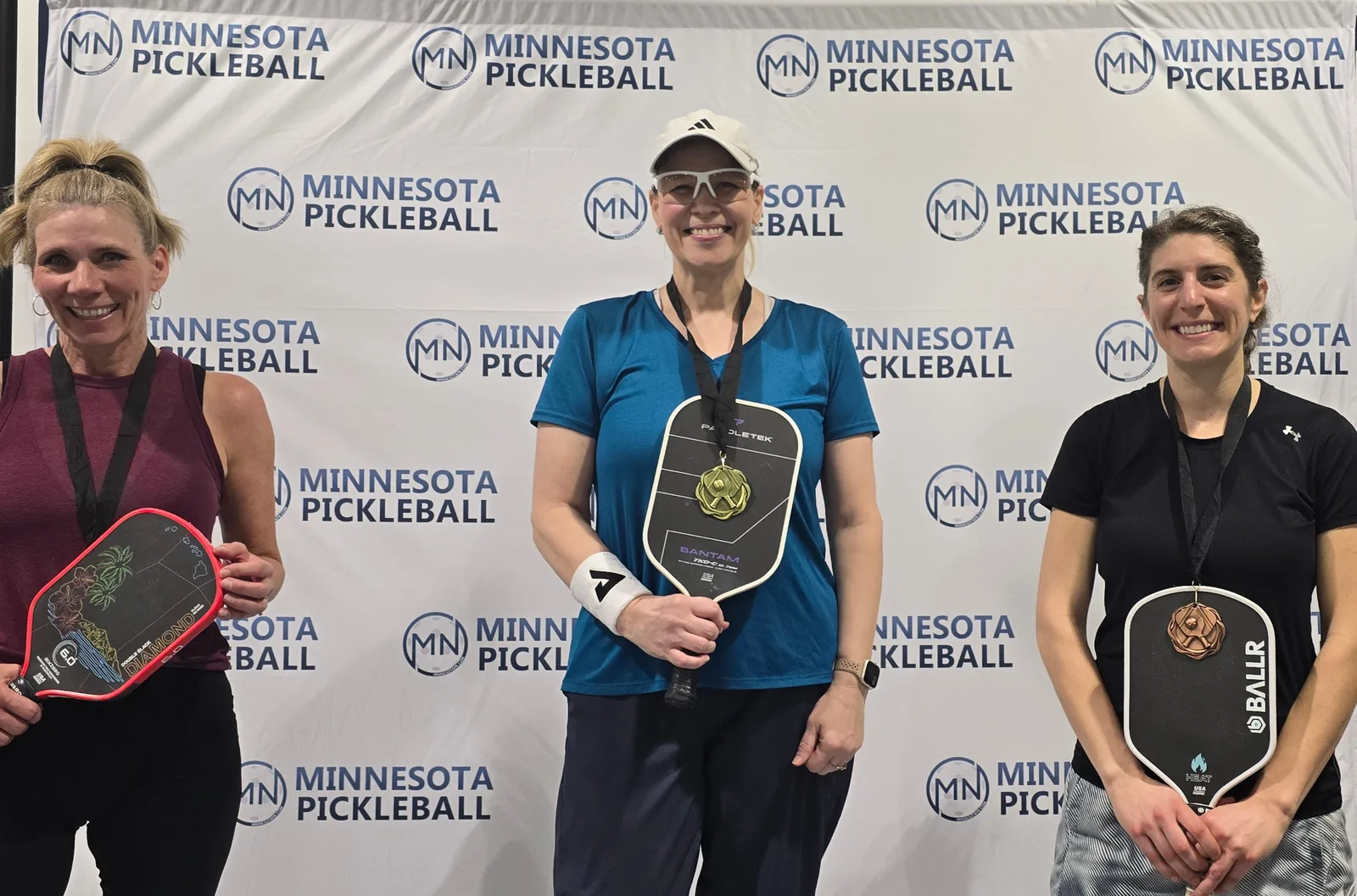 Minnesota Pickleball's Round Robin Challenge Series #007 Minnesota Pickleball medalists