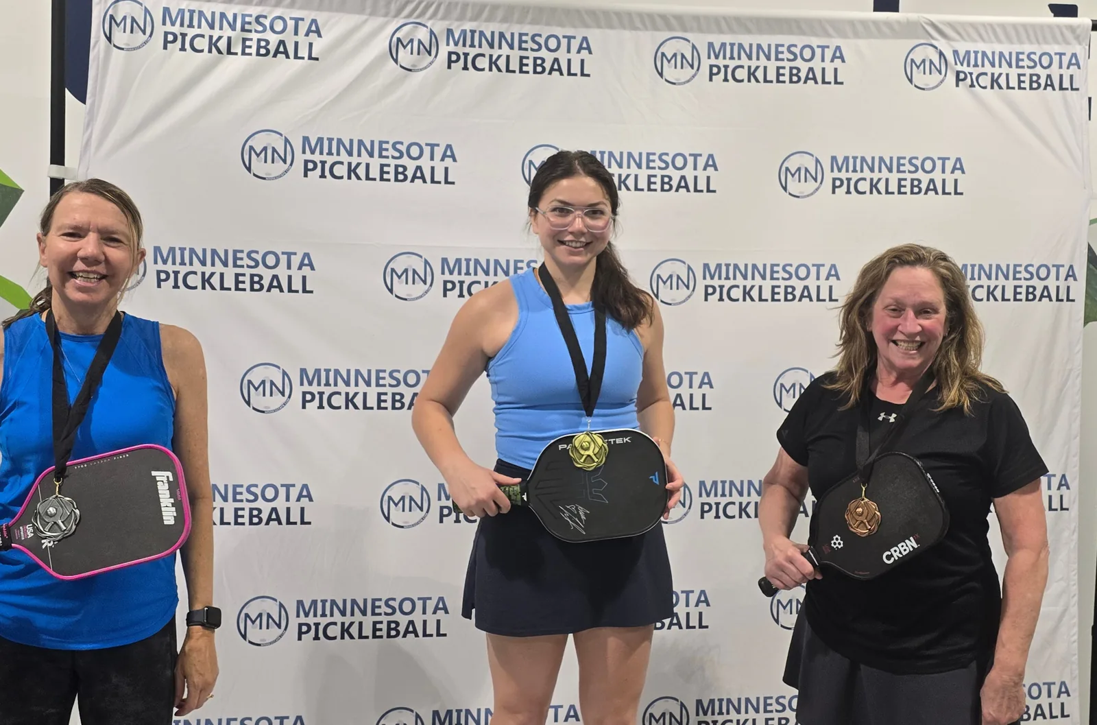 Minnesota Pickleball's Round Robin Challenge Series #007 Minnesota Pickleball medalists