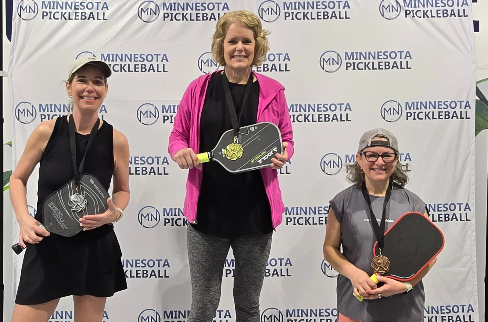 Minnesota Pickleball's Round Robin Challenge Series #007 Minnesota Pickleball medalists