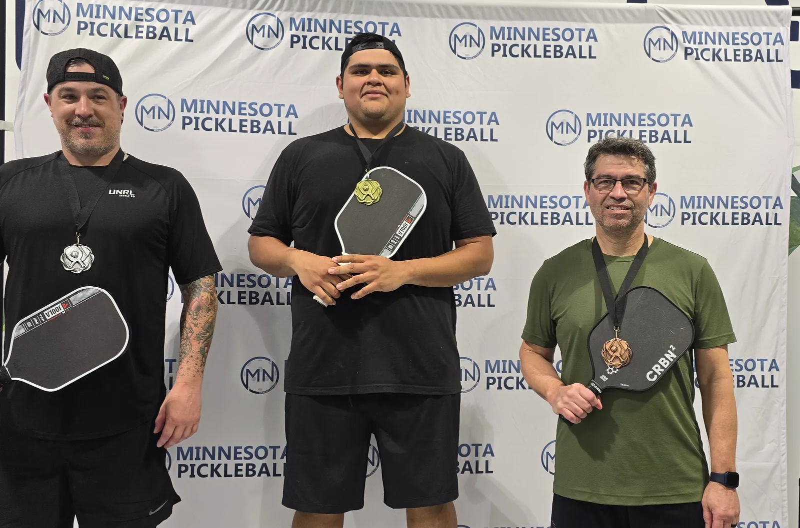 Minnesota Pickleball's Round Robin Challenge Series #007 Minnesota Pickleball medalists