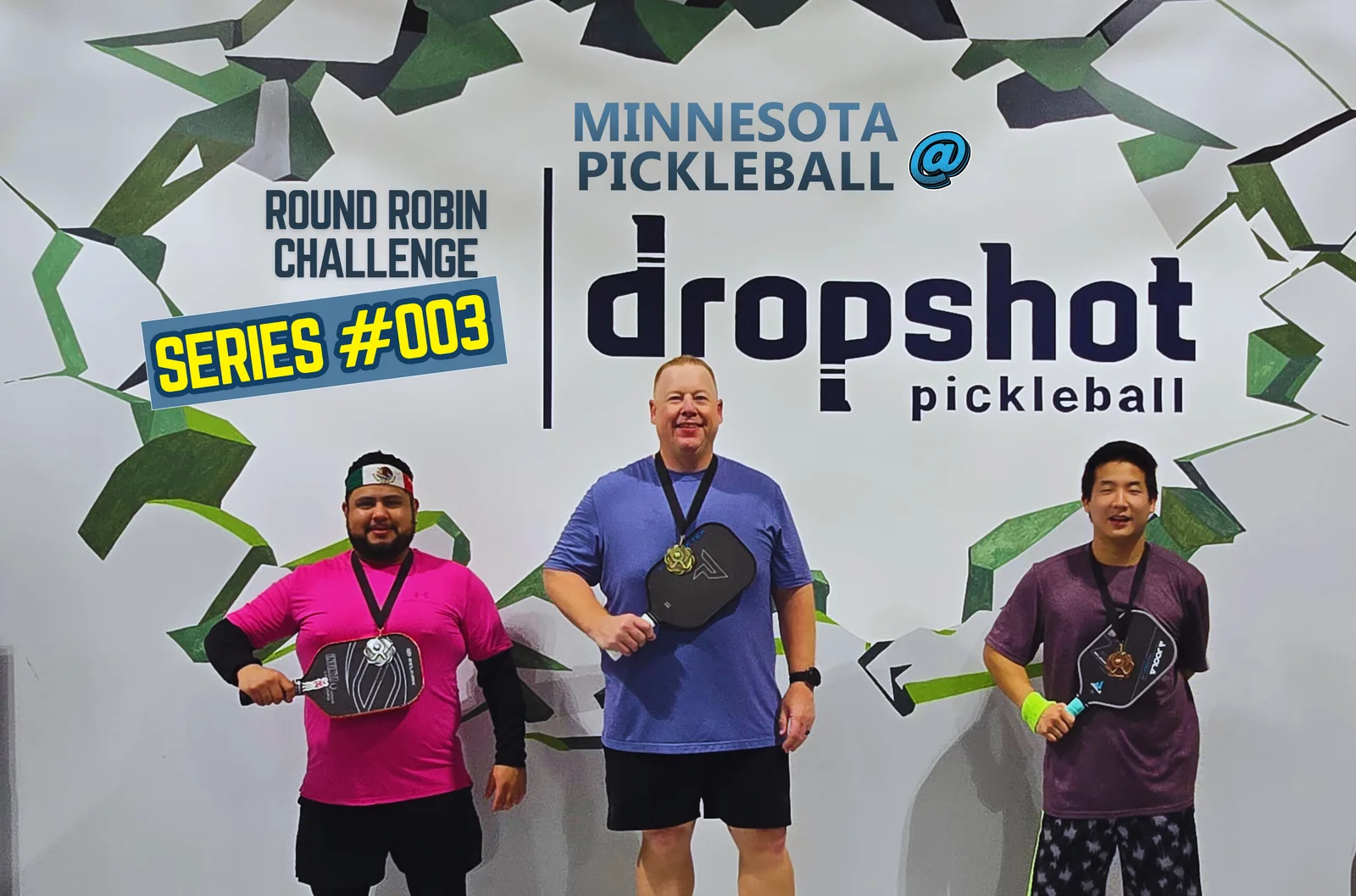Minnesota Pickleball's Round Robin Challenge Series #003 Minnesota Pickleball medalists