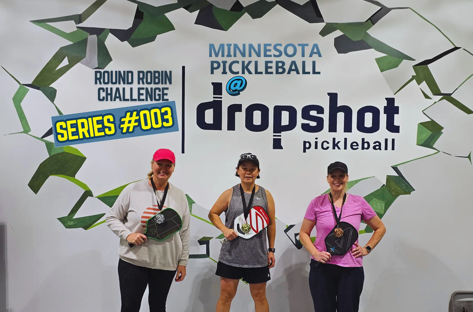 Minnesota Pickleball's Round Robin Challenge Series #003 Minnesota Pickleball medalists
