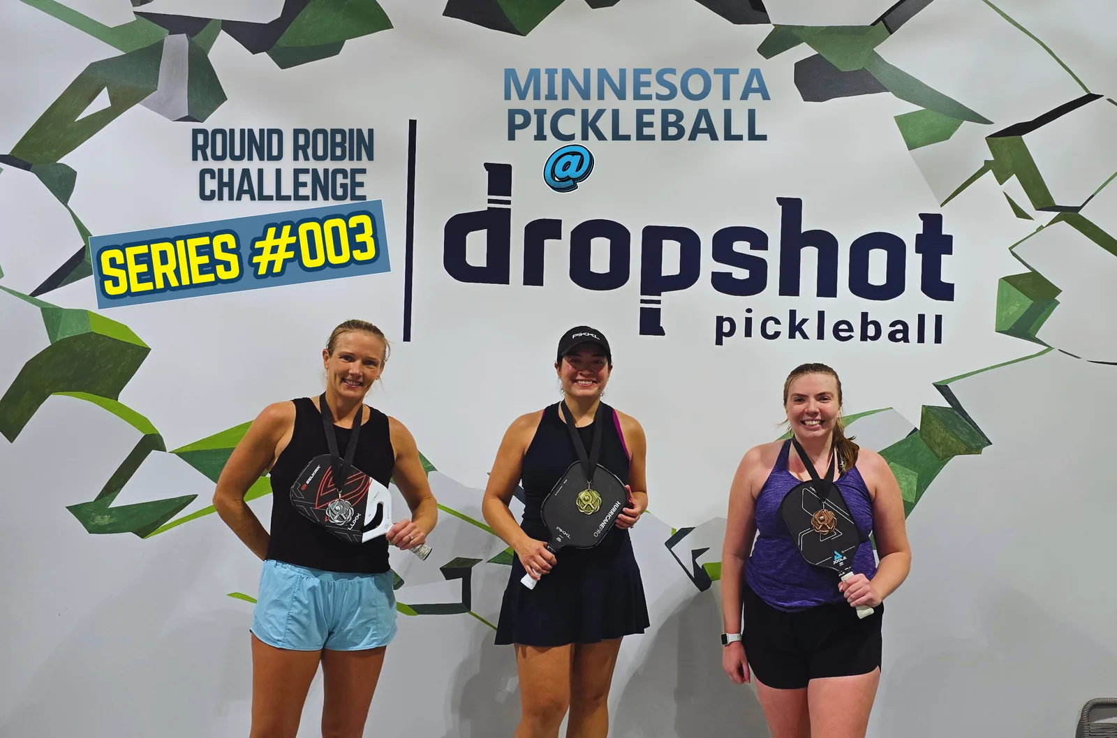 Minnesota Pickleball's Round Robin Challenge Series #003 Minnesota Pickleball medalists