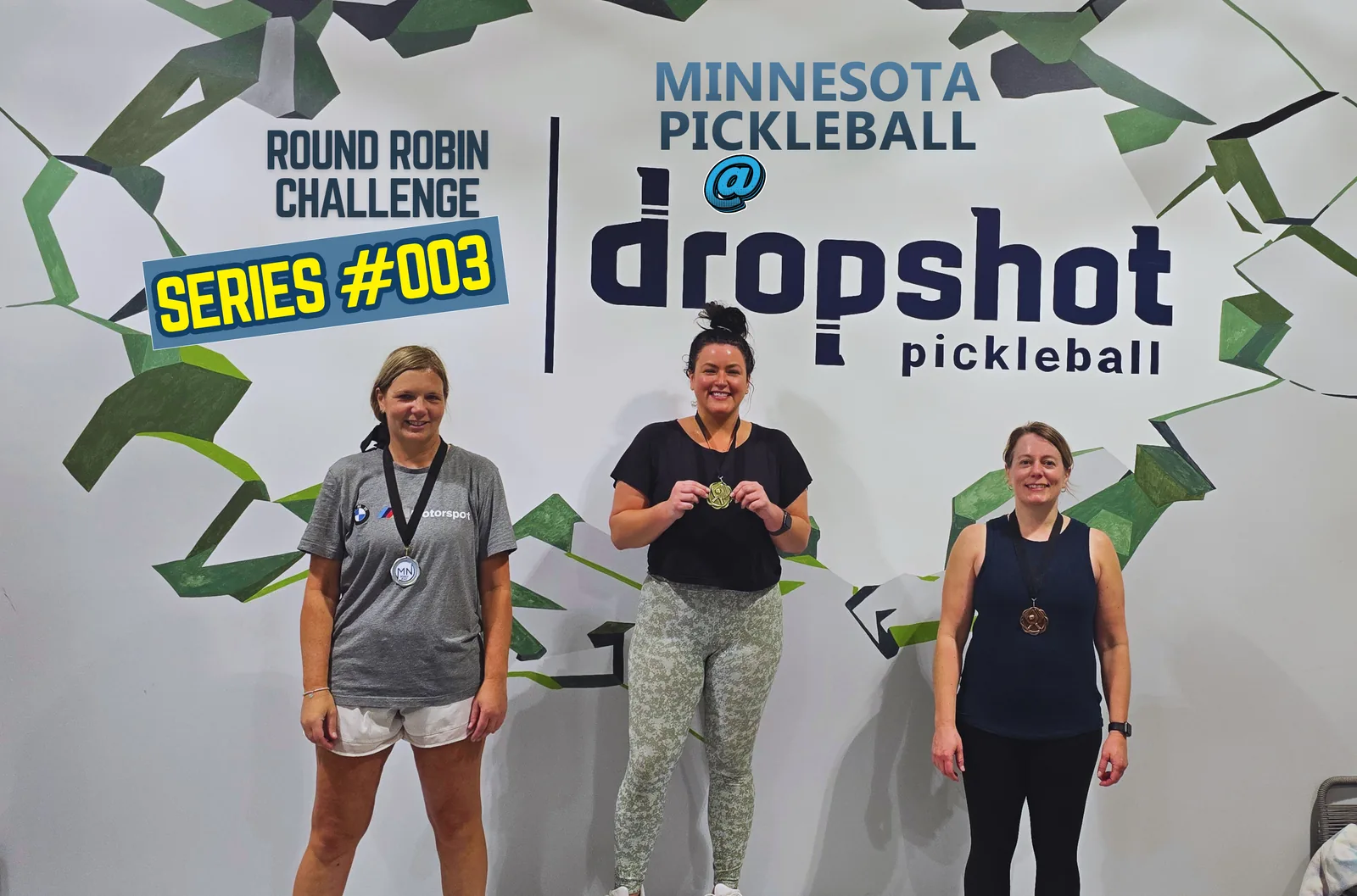 Minnesota Pickleball's Round Robin Challenge Series #003 Minnesota Pickleball medalists