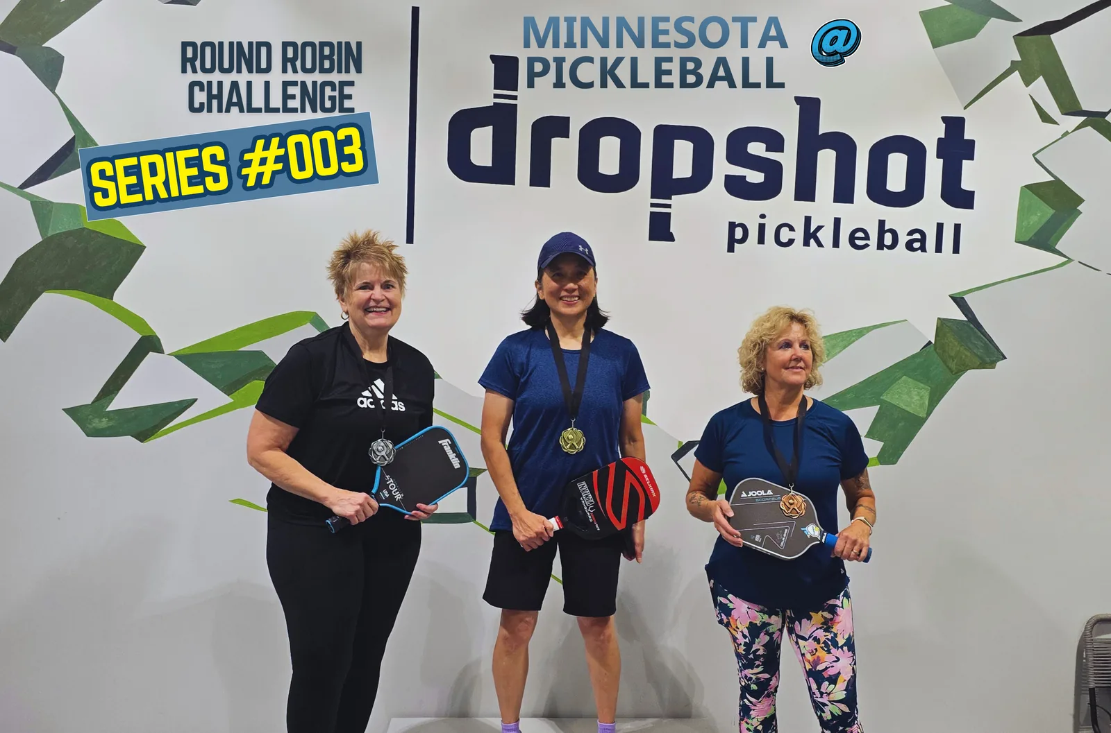 Minnesota Pickleball's Round Robin Challenge Series #003 Minnesota Pickleball medalists
