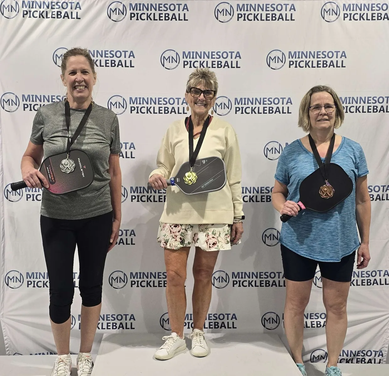 Minnesota Pickleball's Round Robin Challenge Series #006 Minnesota Pickleball medalists