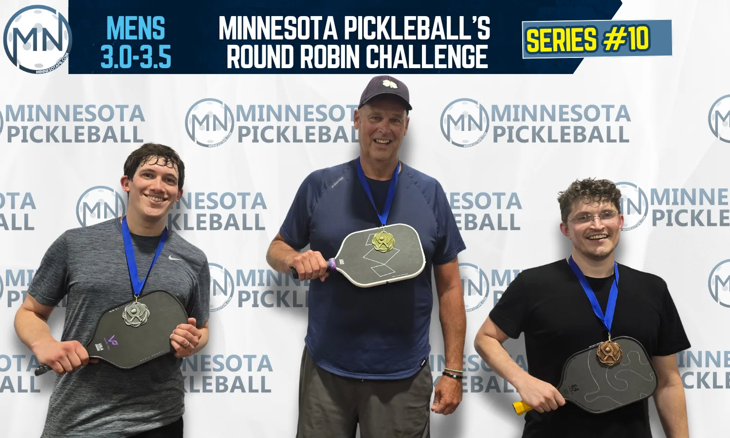Minnesota Pickleball's Round Robin Challenge Series #010 Minnesota Pickleball medalists