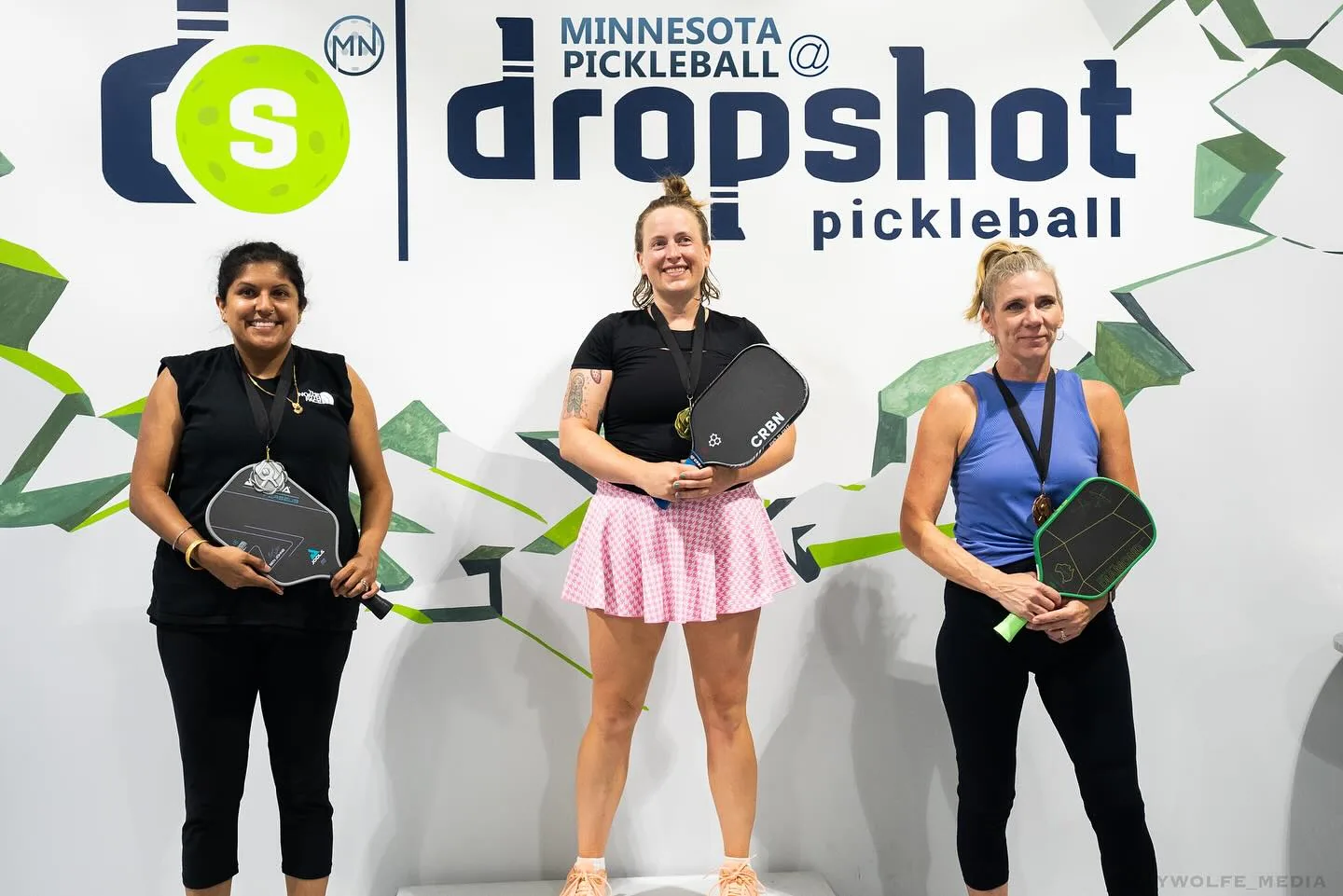 Minnesota Pickleball's Round Robin Challenge Series #001 Minnesota Pickleball medalists