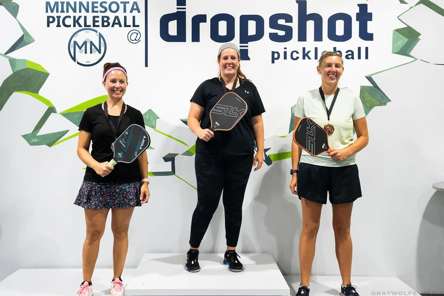 Minnesota Pickleball's Round Robin Challenge Series #001 Minnesota Pickleball medalists