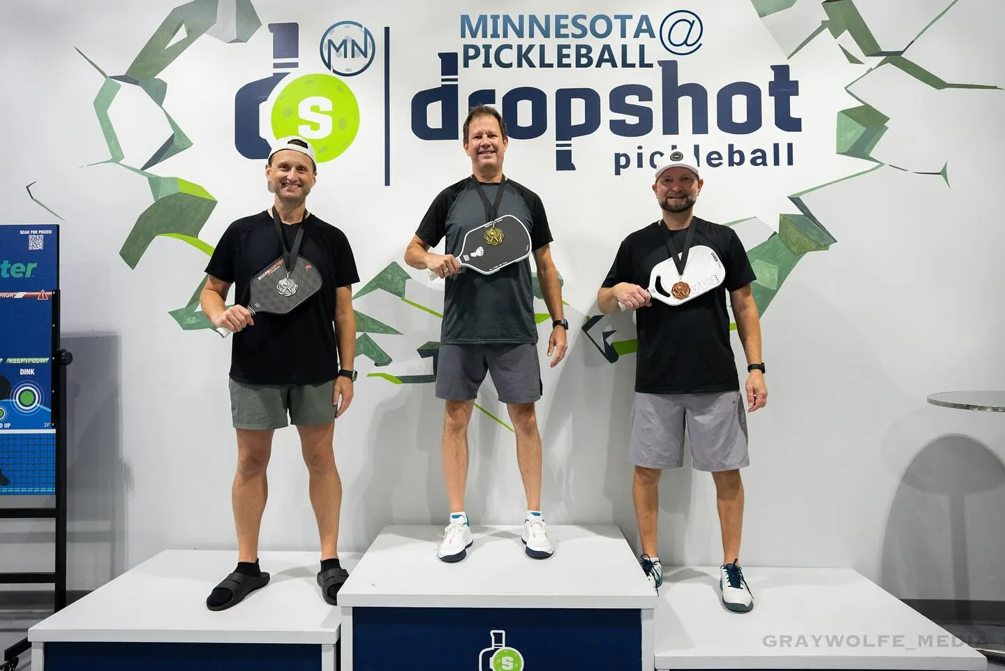 Minnesota Pickleball's Round Robin Challenge Series #001 Minnesota Pickleball medalists