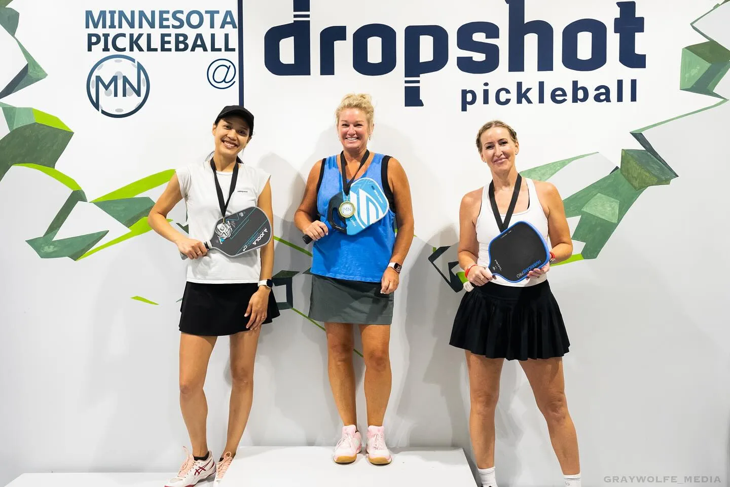 Minnesota Pickleball's Round Robin Challenge Series #001 Minnesota Pickleball medalists