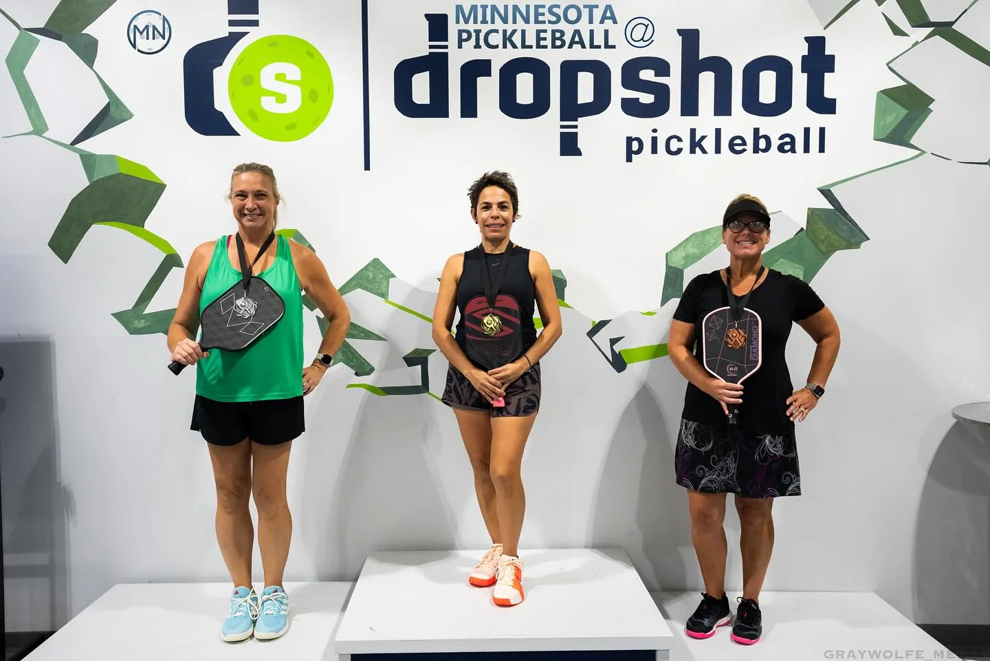 Minnesota Pickleball's Round Robin Challenge Series #001 Minnesota Pickleball medalists