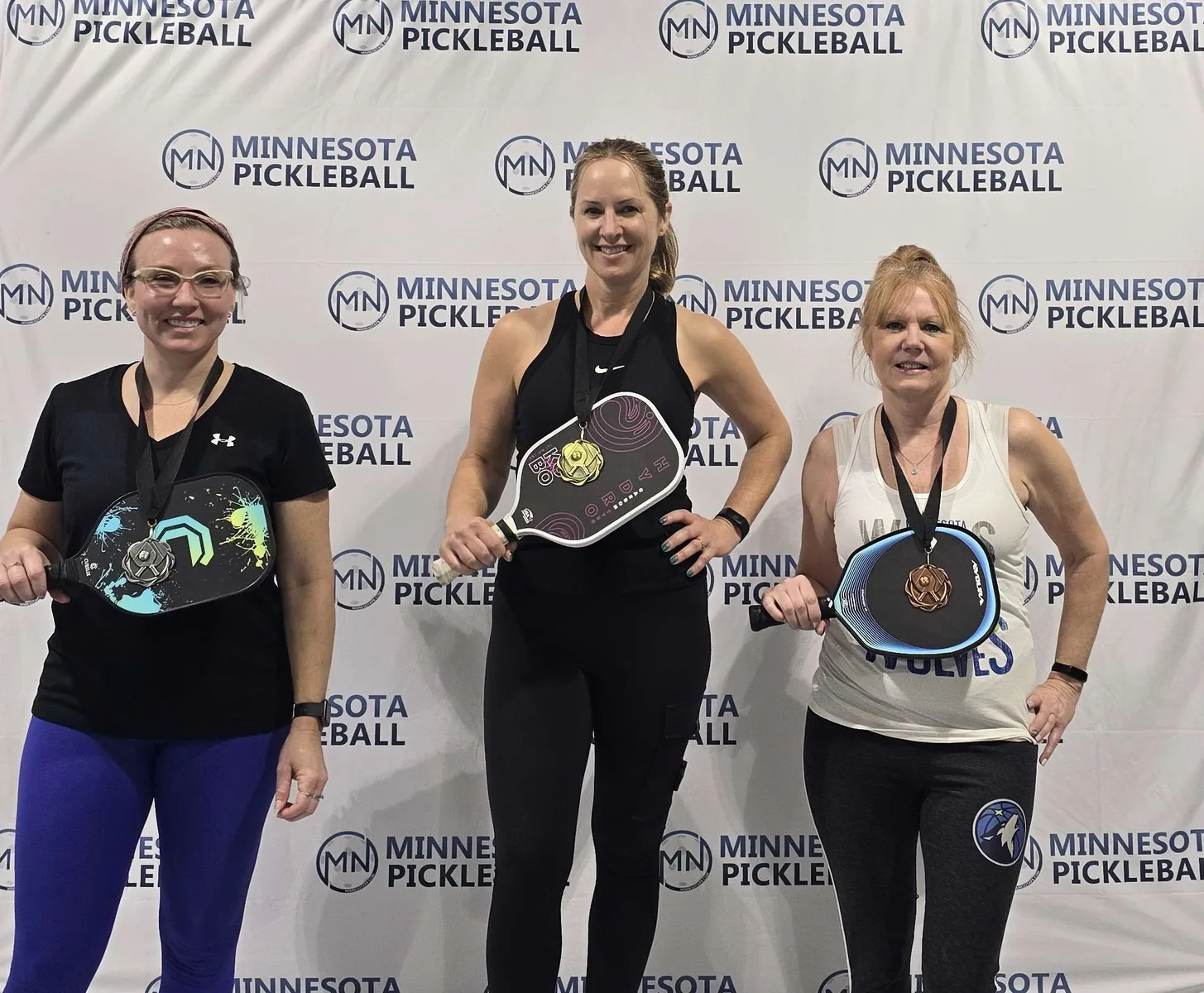 Minnesota Pickleball's Round Robin Challenge Series #006 Minnesota Pickleball medalists