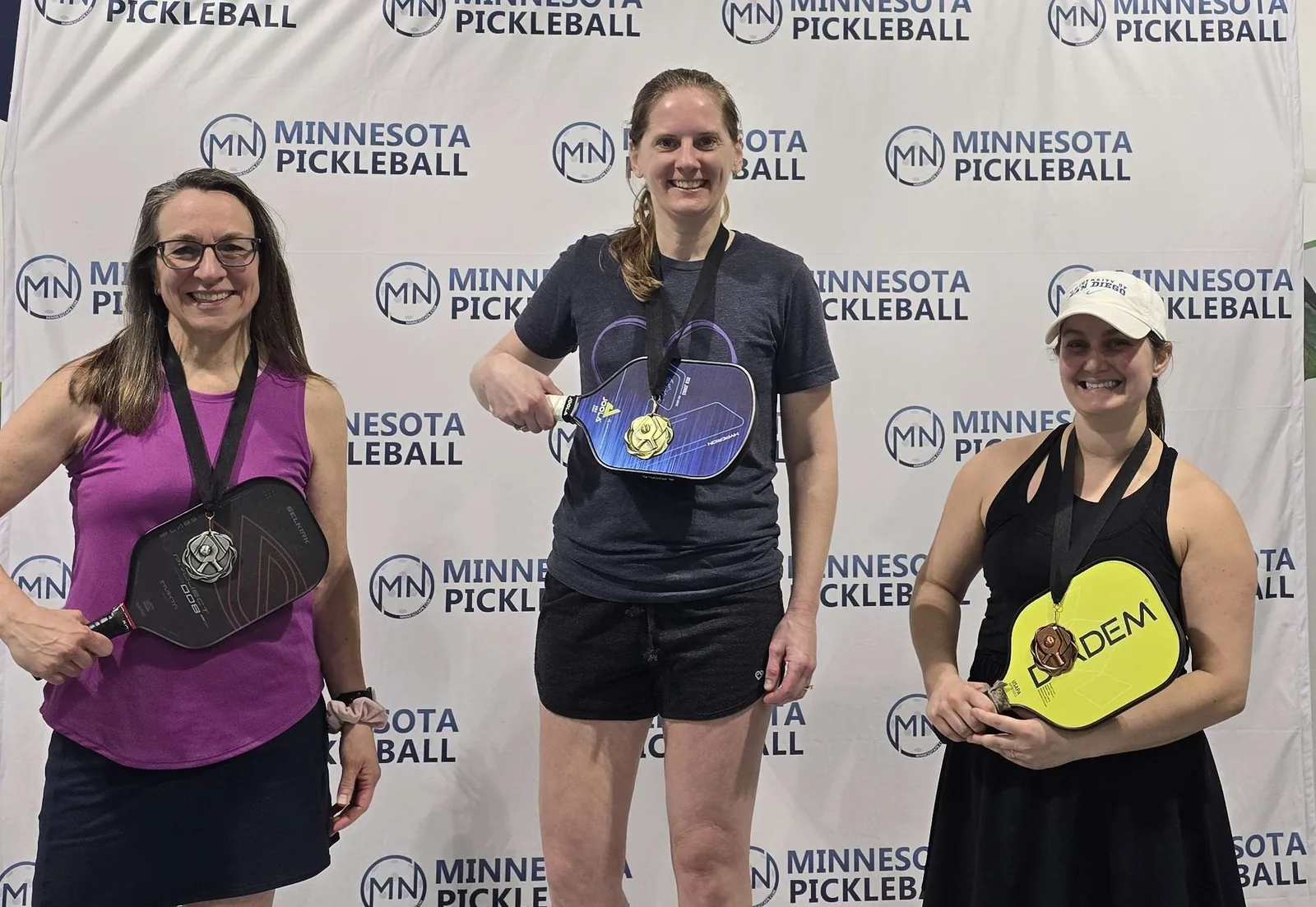 Minnesota Pickleball's Round Robin Challenge Series #006 Minnesota Pickleball medalists